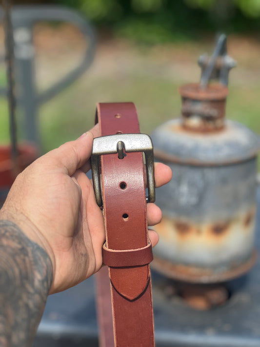 Dark brown belt