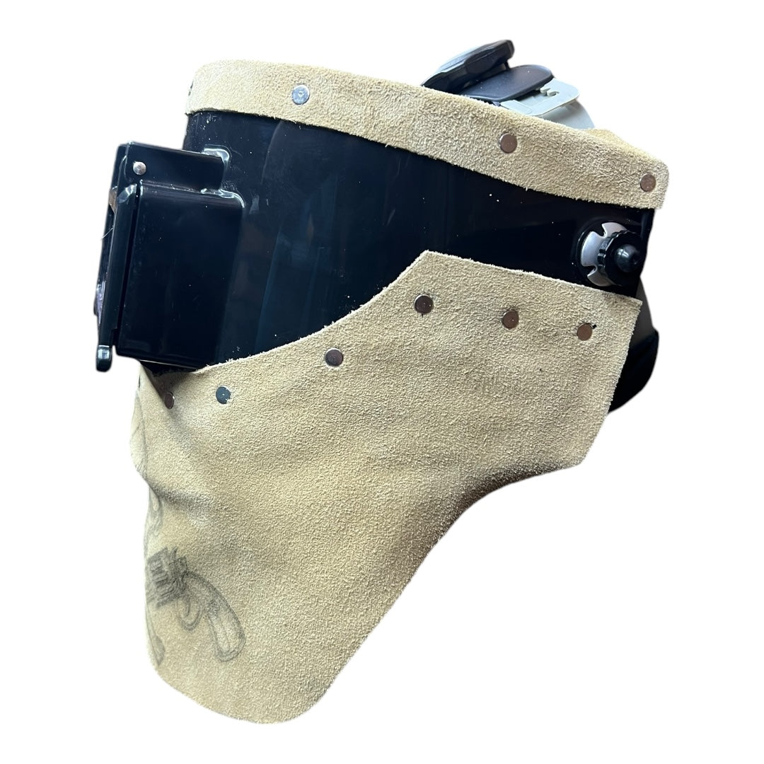 Tan gangster welding hood