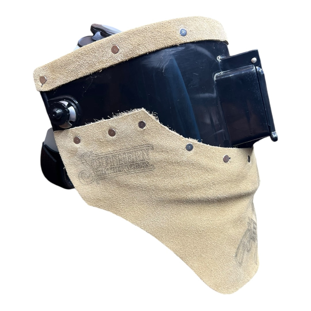 Tan gangster welding hood