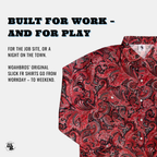 WoahBros Red Paisley FR