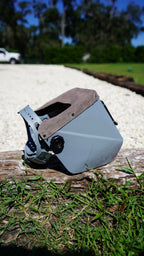Grey Suede Jackson HSL-2 Welding Hood