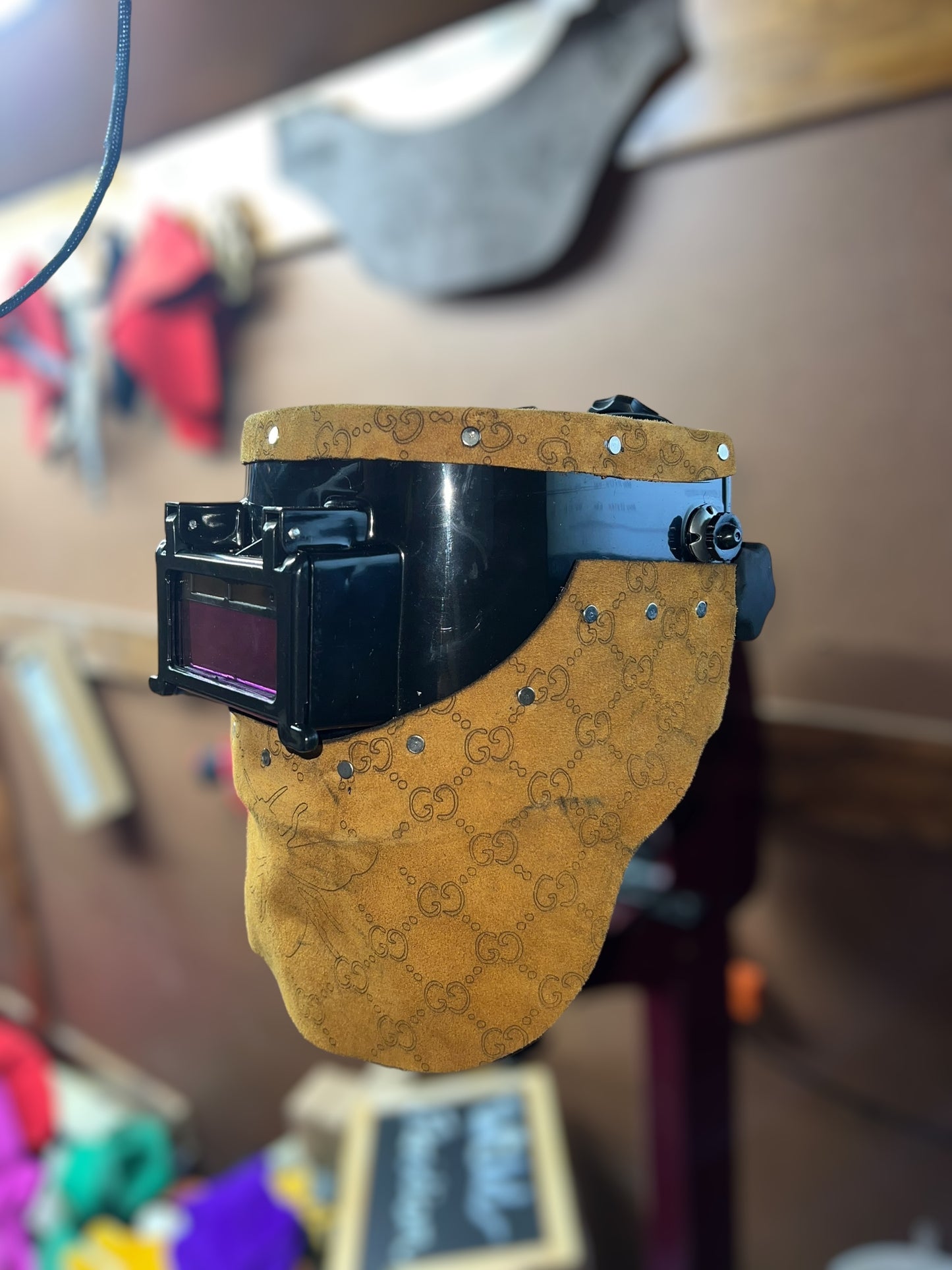 Custom welding hood