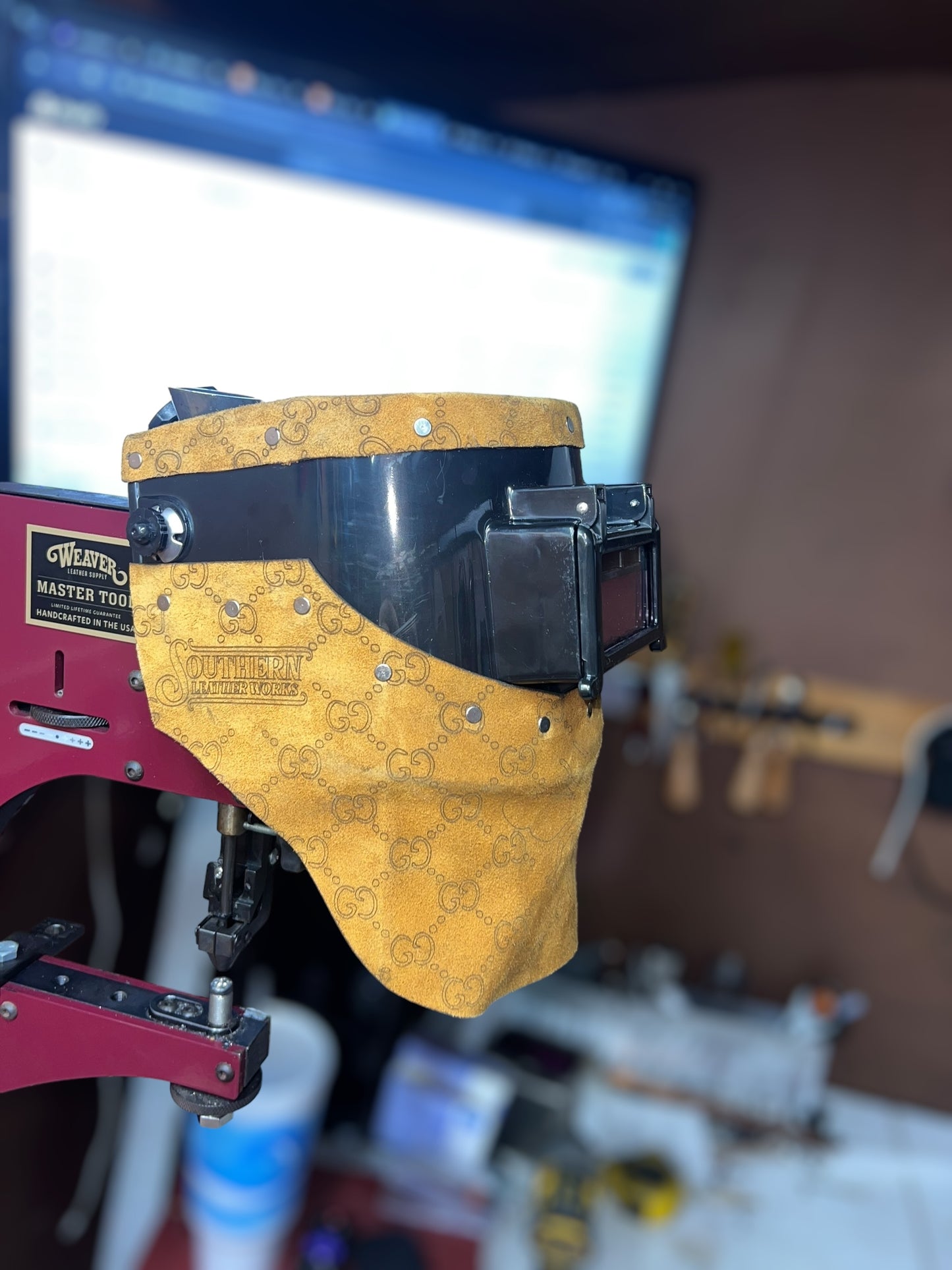 Custom welding hood