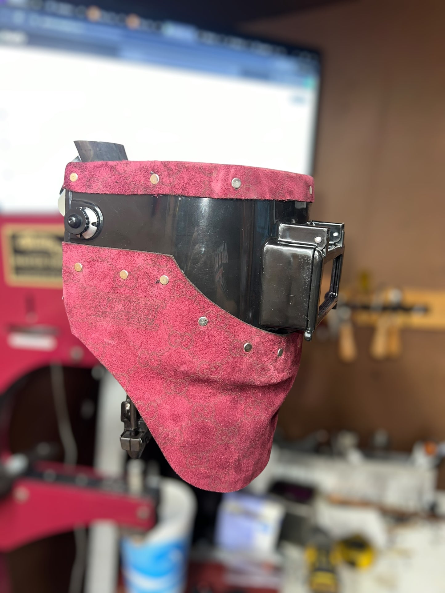 Custom welding hood