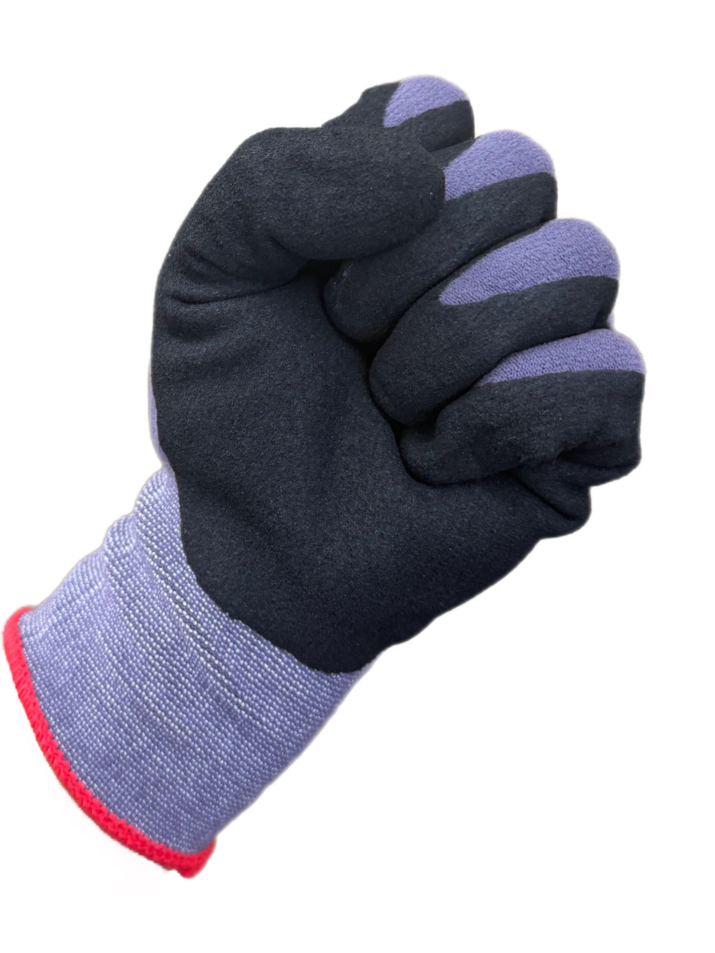 Slickman 12 Pack Nylon Nitrile Dipped Work Gloves