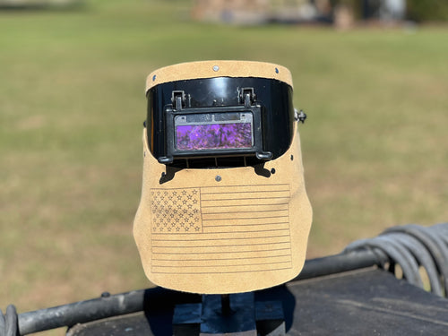 Double Chopped Tiger Welding Hood
