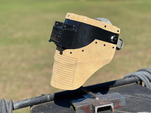 Double Chopped Tiger Welding Hood