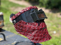 Double chopped Pirarucu Tiger hood