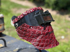 Double chopped Pirarucu Tiger hood