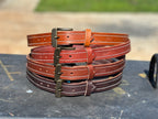 Stitched Edge Work/Dress/Play belt