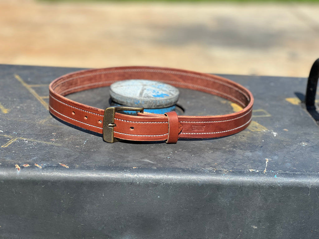 Stitched Edge Work/Dress/Play belt