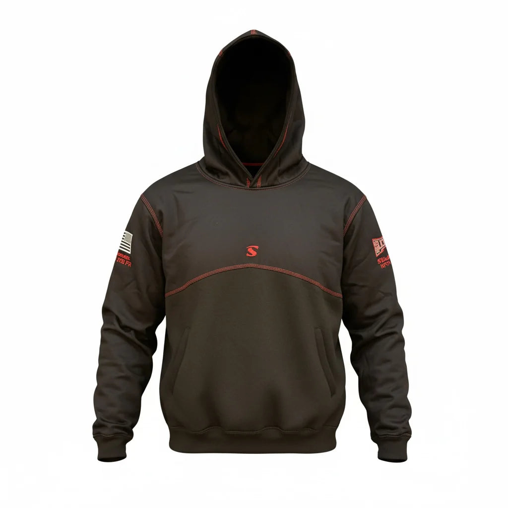 Slickman Black Dual Layer FR Hoodie