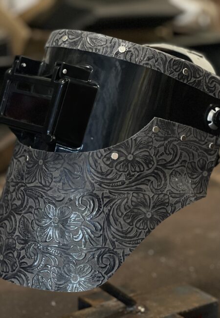 Black and Grey Floral Chopped Tiger Hood