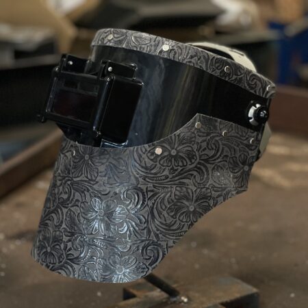 Black and Grey Floral Chopped Tiger Hood