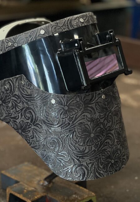 Black and Grey Floral Chopped Tiger Hood