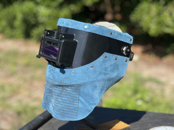 Blue Boilermaker Chopped Tiger Hood - Image 3