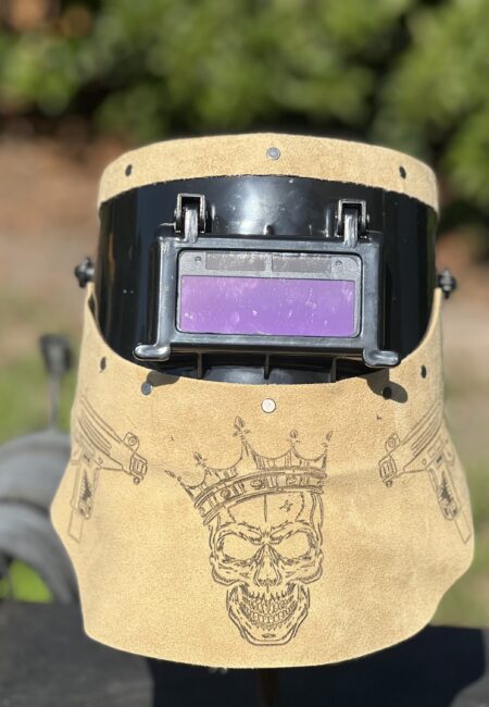 Crown Skull Chopped Tiger Hood