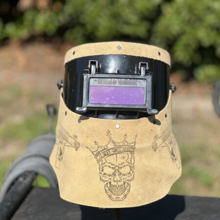 Crown Skull Chopped Tiger Hood