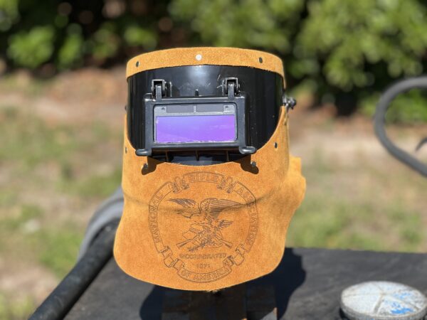 Orange NRA Chopped Tiger Hood - Image 2