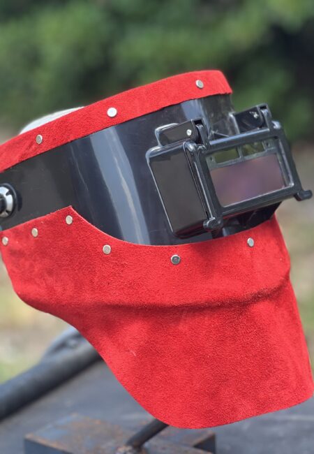 Red Chopped Tiger Hood