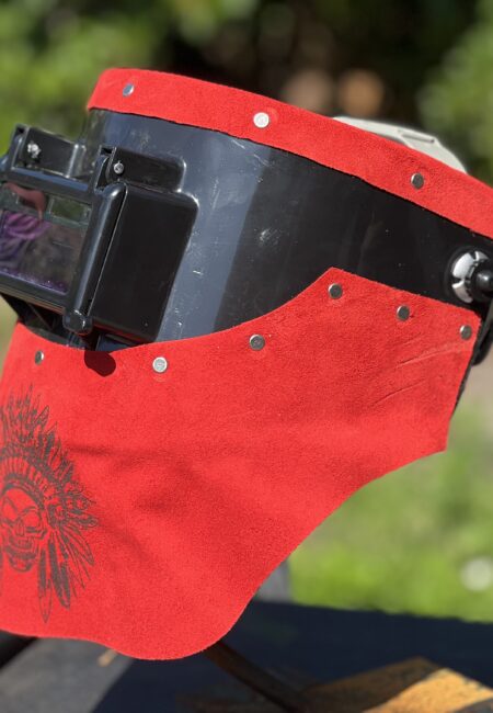 Red Indian Auto Darkening Welding Helmet