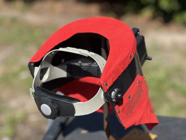 Red Tiger Panther Chopped Tiger Hood - Image 3