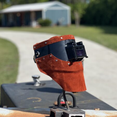Rust Chopped Tiger Hood