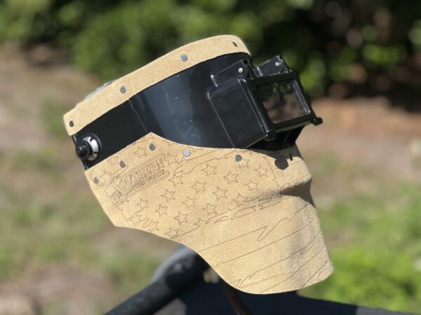 Tan USA Flag Chopped Tiger Hood - Image 3