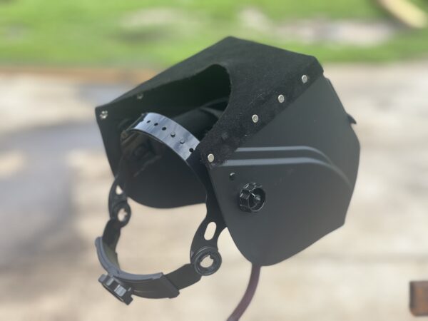 Custom compact Black top Welding Hood - Image 4