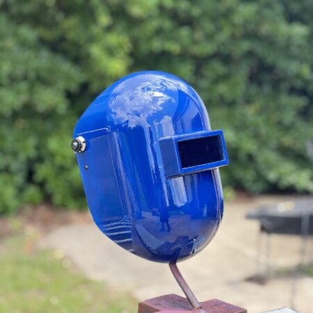 Custom Blue painted Sugar Scoop