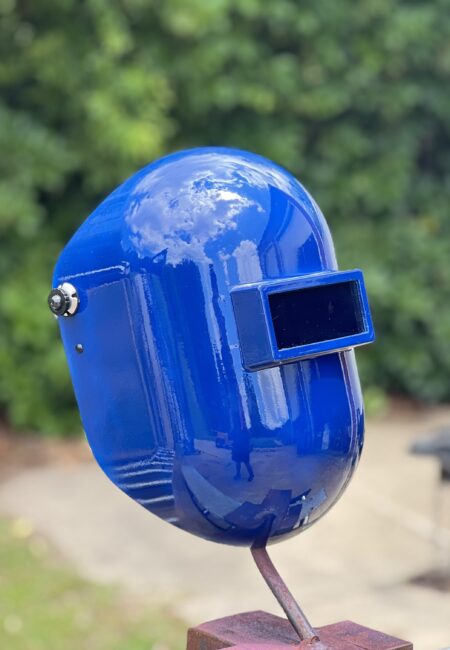 Custom Blue painted Sugar Scoop