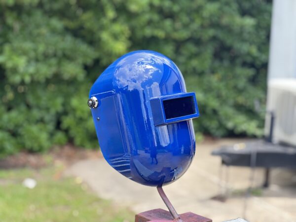 Custom Blue painted Sugar Scoop