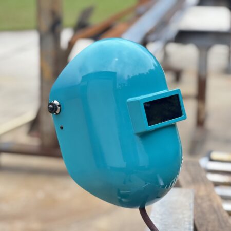 Custom Blue painted Sugar Scoop