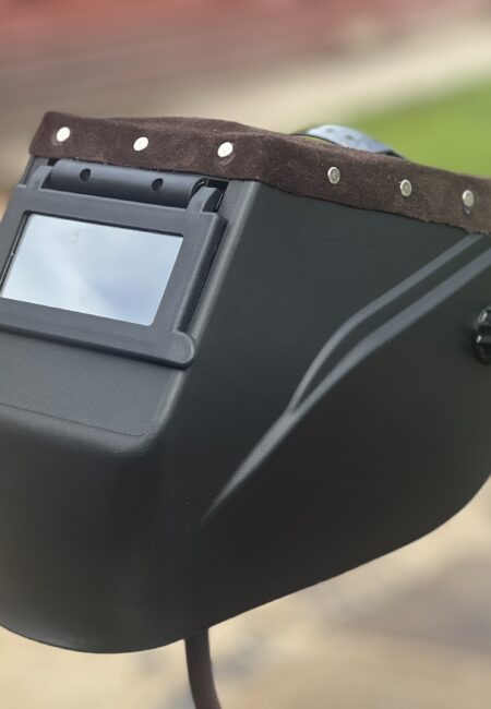 Custom compact Brown top Welding Hood