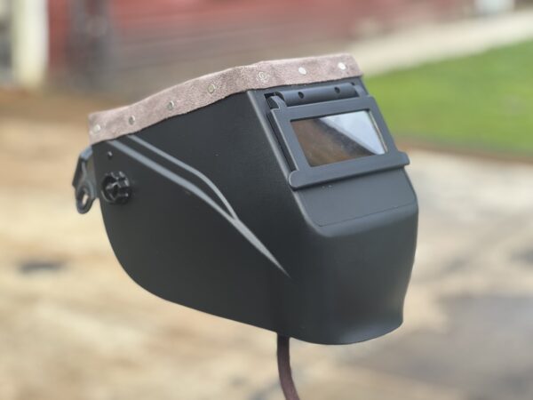 Custom compact Grey top Welding Hood
