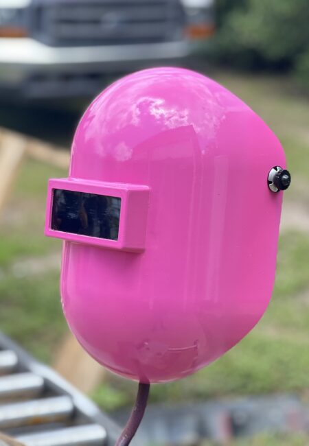 Custom Pink painted Sugar Scoop