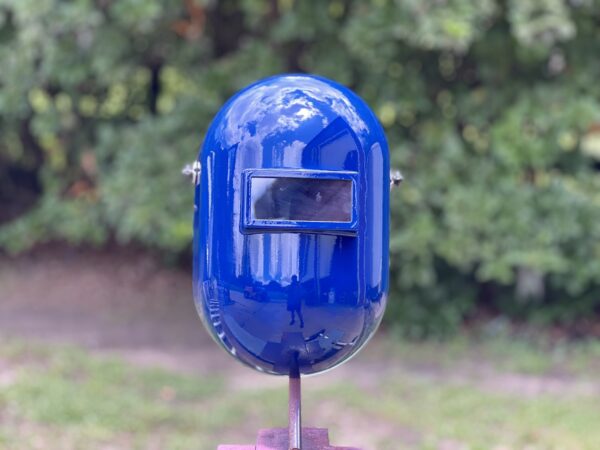 Custom Blue painted Sugar Scoop - Image 3