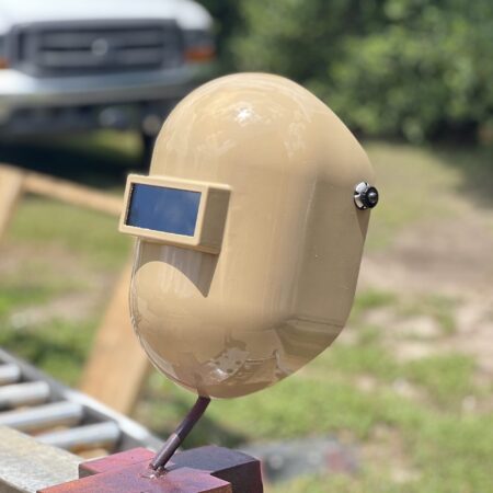 Custom Tan painted Sugar Scoop