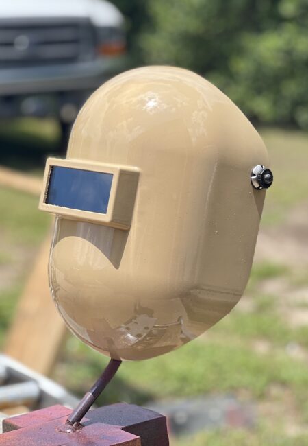 Custom Tan painted Sugar Scoop