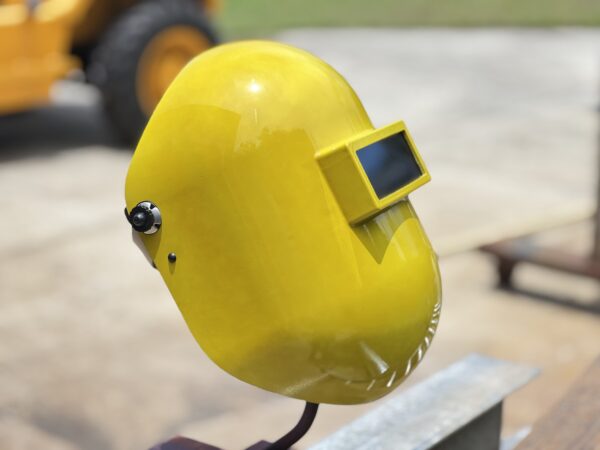 Custom Yellow painted Sugar Scoop - Image 4