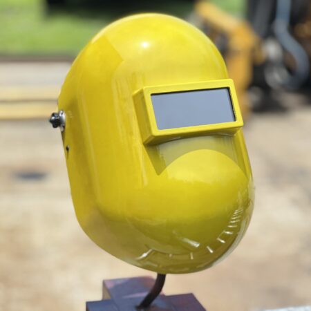 Custom Yellow painted Sugar Scoop