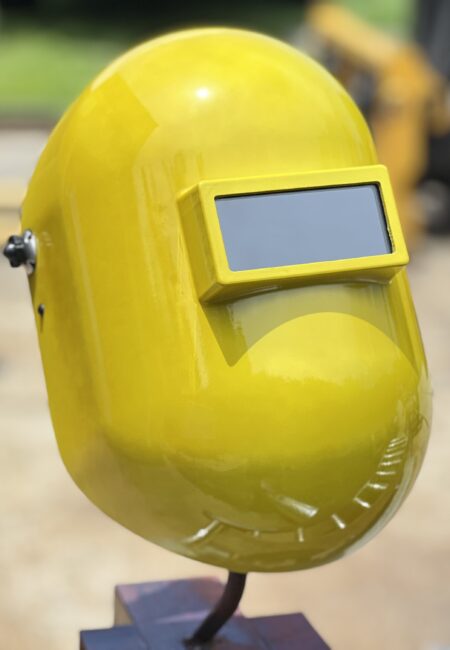Custom Yellow painted Sugar Scoop