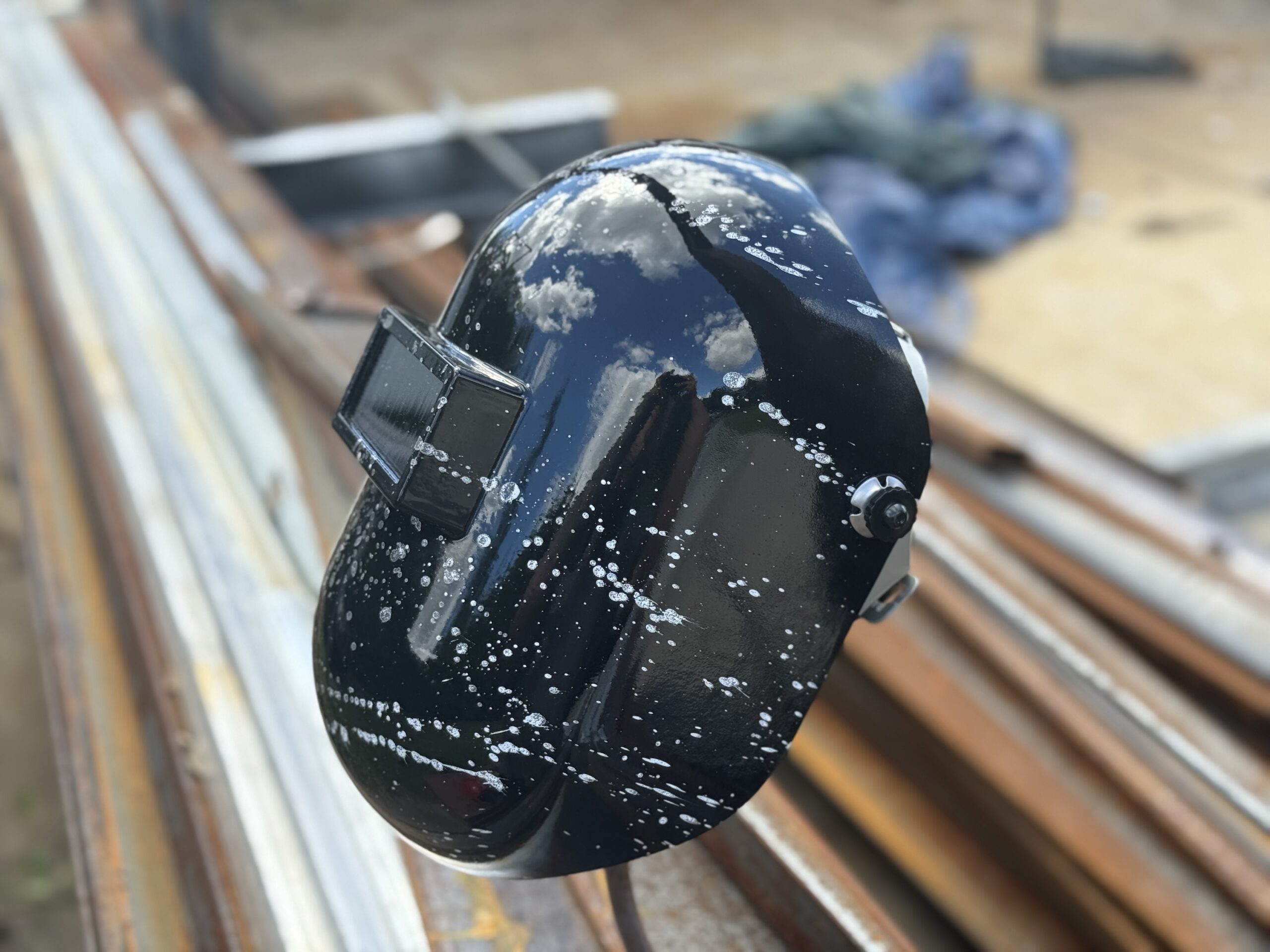 Custom painted Sugar Scoop - Image 2