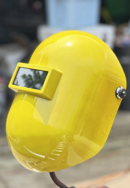Custom Yellow painted Sugar Scoop