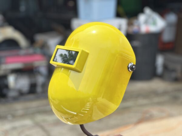 Custom Yellow painted Sugar Scoop
