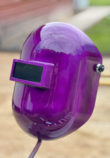 Custom Purple painted Sugar Scoop