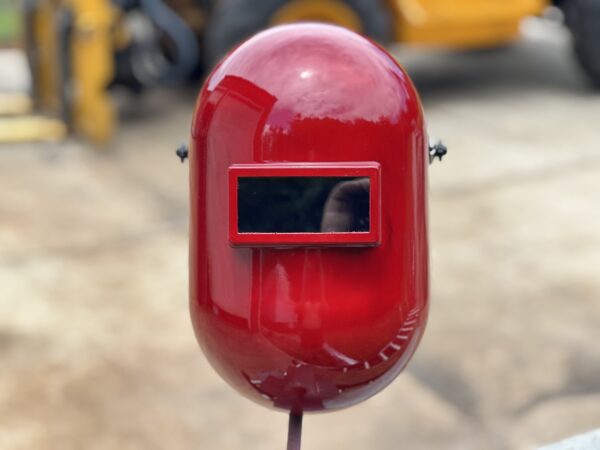 Custom Red painted Sugar Scoop - Image 4