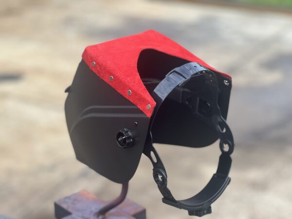 Custom compact Red top Welding Hood - Image 5