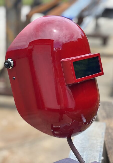 Custom Red painted Sugar Scoop