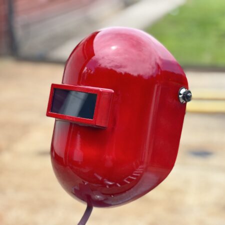 Custom Red painted Sugar Scoop